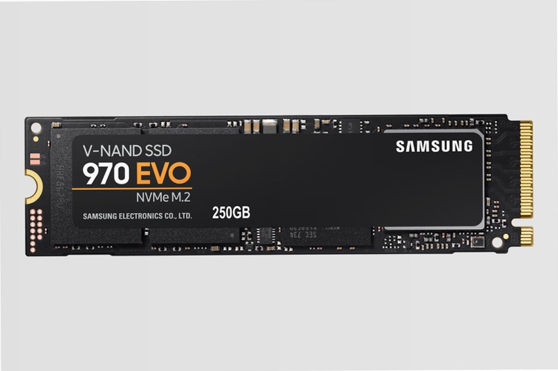 970 EVO NVMe M.2 SSD 250 GB