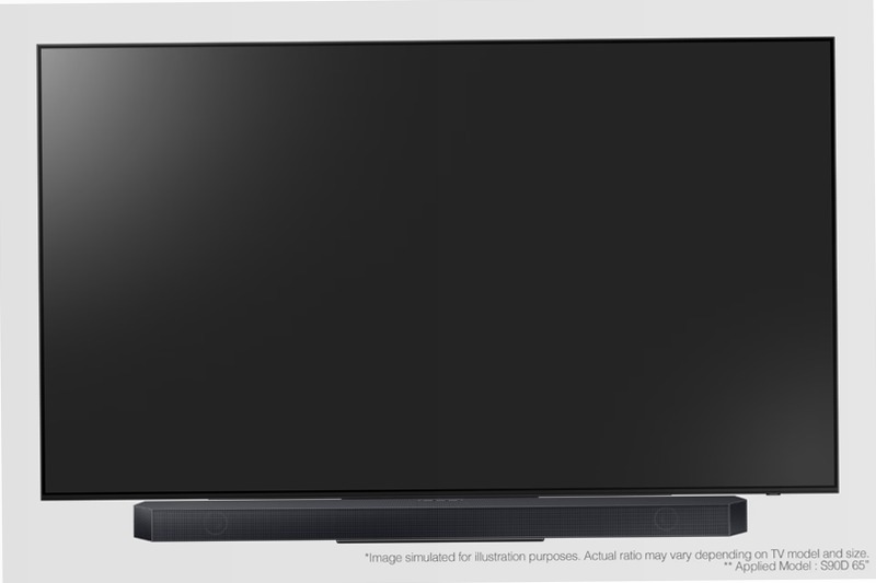 Q-series HW-Q700D: Sounding Board per Dolby Atmos
