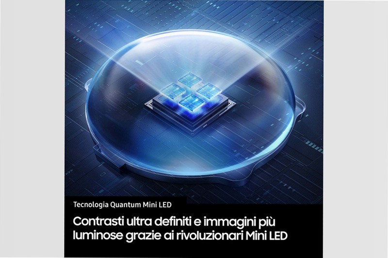 2025 QN83F 55" 4K Neo QLED Mini LED Vision AI TV | Samsung Italia Argento