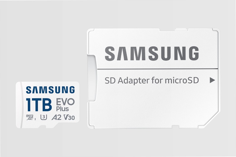 EVO Plus microSD da 1TB: Velocità e Resistenza 1TB