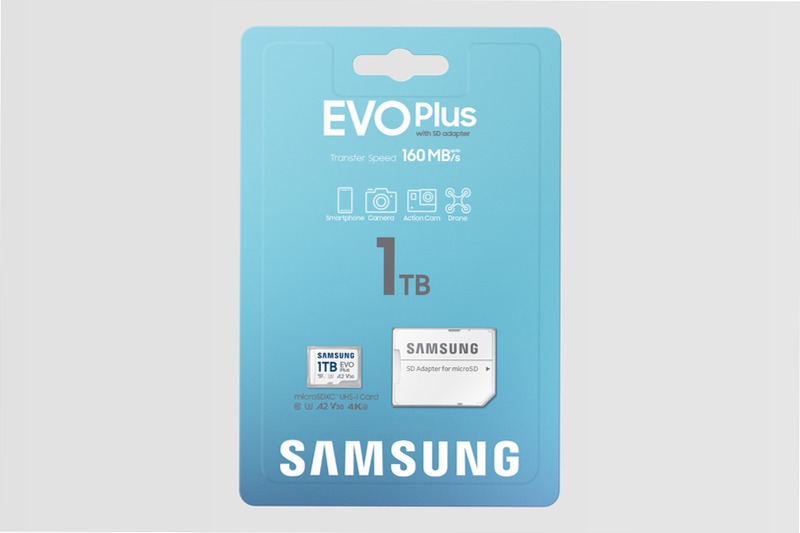 EVO Plus microSD da 1TB: Velocità e Resistenza 1TB