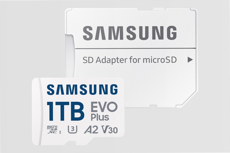 EVO Plus microSD da 1TB: Velocità e Resistenza 1TB