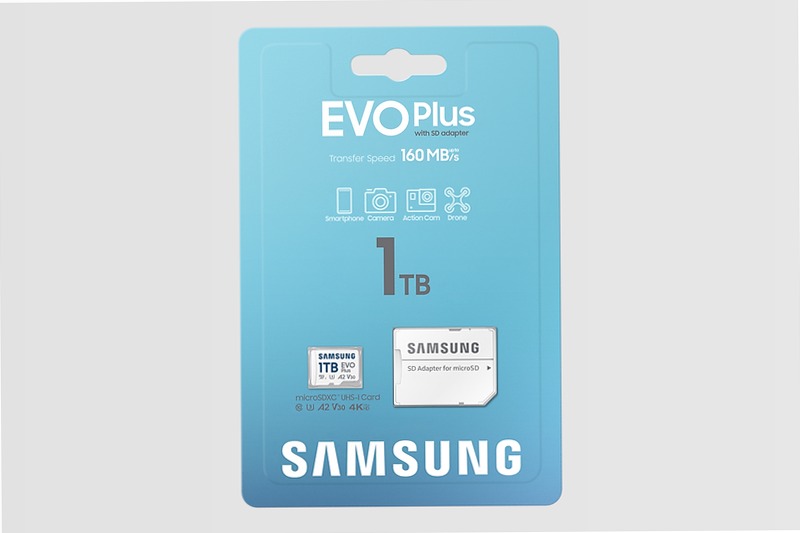 EVO Plus microSD da 1TB - Memoria veloce e affidabile