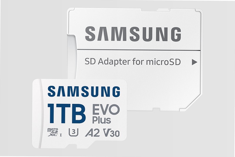 EVO Plus microSD da 1TB - Memoria veloce e affidabile