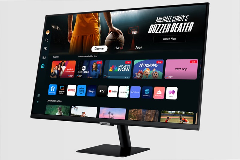 Smart Monitor M7 - M70D da 32'' UHD Flat Nero VA