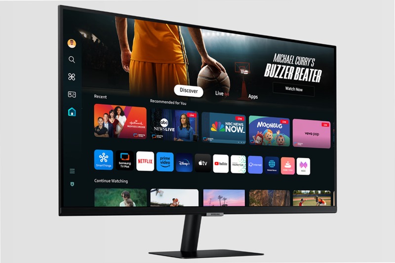 Smart Monitor M7 - M70D da 32'' UHD Flat Nero VA
