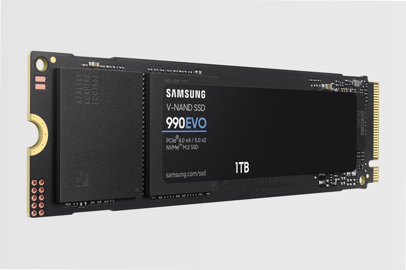 SSD 990 EVO 1TB - Prestazioni eccellenti PCIe 4.0 5000MB/s 4200MB/s