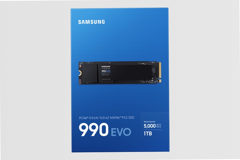 SSD 990 EVO 1TB - Prestazioni eccellenti PCIe 4.0 5000MB/s 4200MB/s