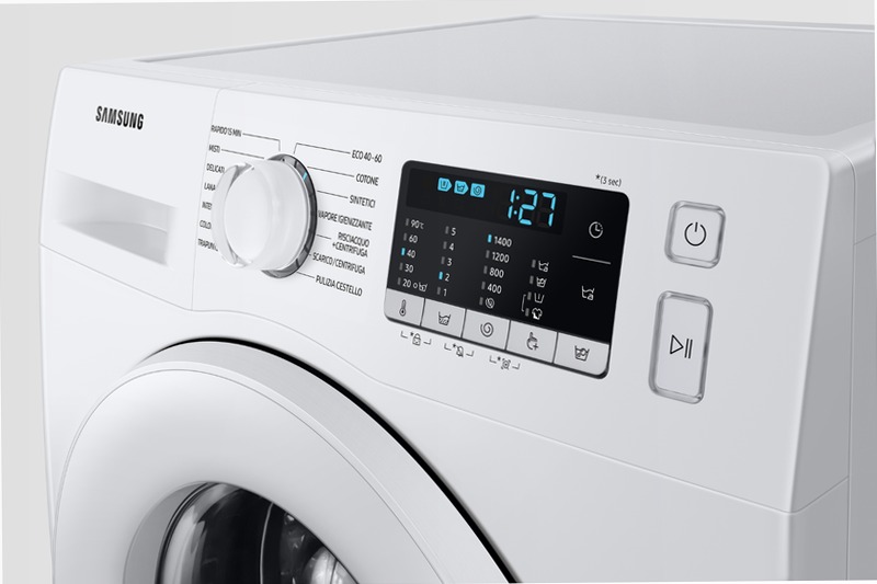 Lavatrice Crystal Clean WW11BGA046TTET | Samsung IT 11kg Bianco