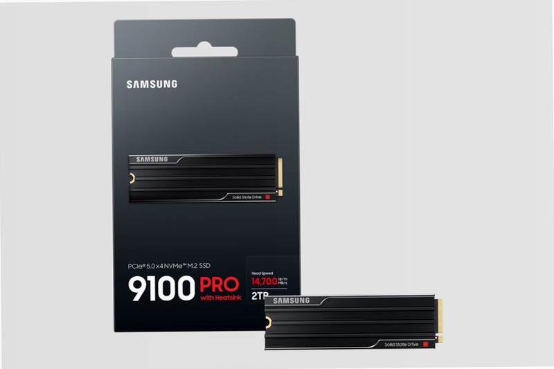 9100 PRO NVMe con dissipatore di calore - Prestazioni ultrà veloci PCIe 5.0