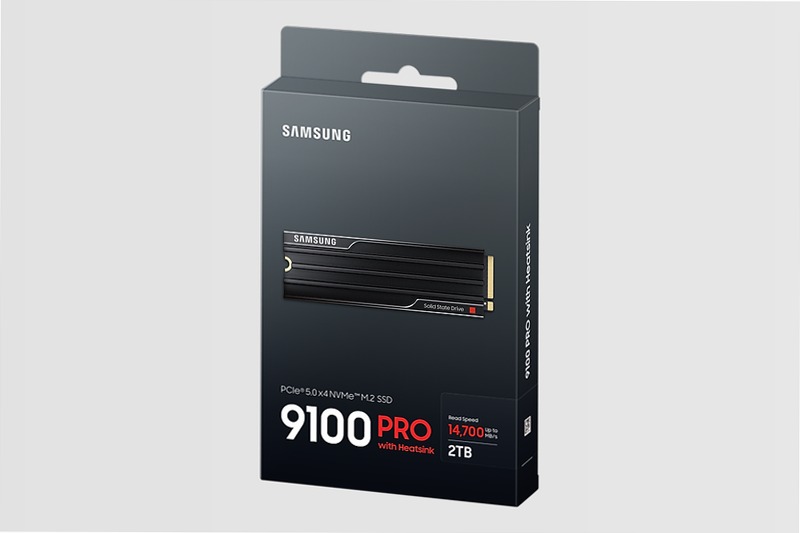 9100 PRO NVMe con dissipatore di calore SSD interno 2TB PCIe 5.0