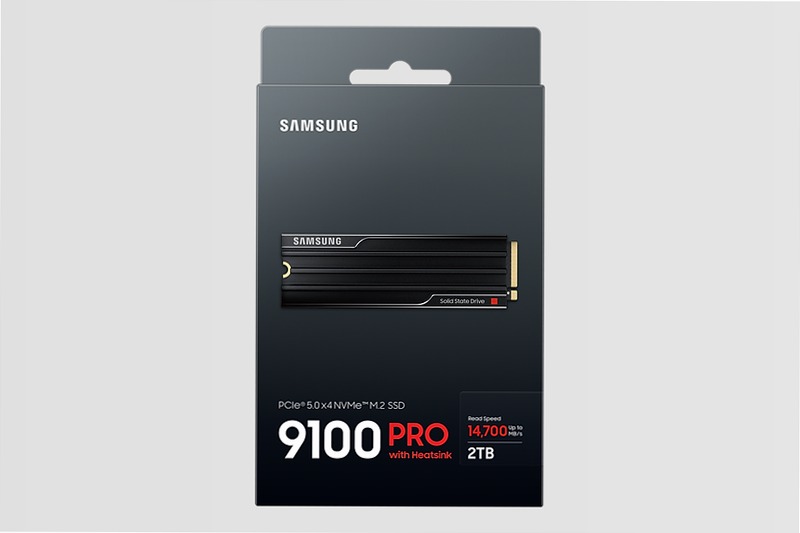 9100 PRO NVMe con dissipatore di calore SSD interno 2TB PCIe 5.0