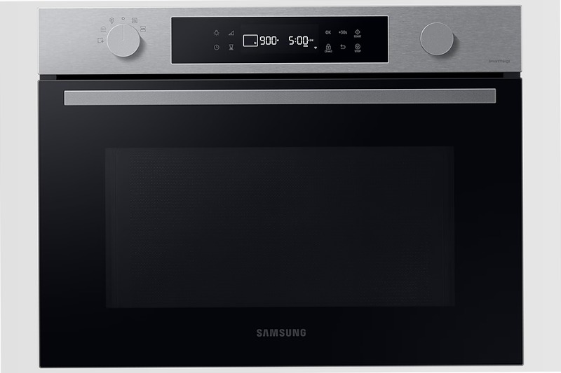 Forno Samsung Dual Cook Flex™ Serie 4 e Forno Microonde Compatto Serie 4 50 A