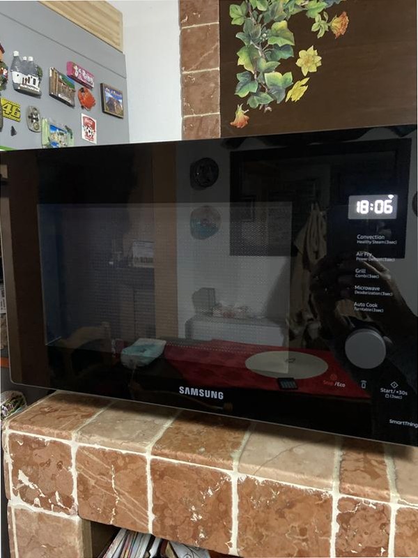 Microonde Samsung Combinato Bespoke Cottura Ventilata 32L 32 Nero