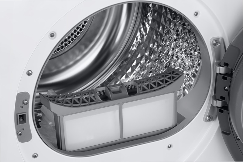 Asciugatrice Ai Control Optimal Dry 9 Kg - Samsung Italia 9kg C Bianco