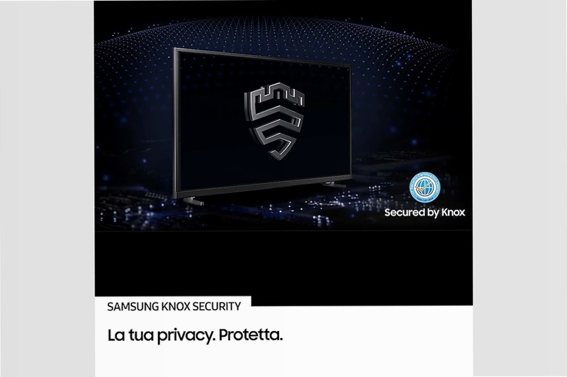 2025 Q7F4 55 pollici 4K QLED Samsung Vision AI TV Nero