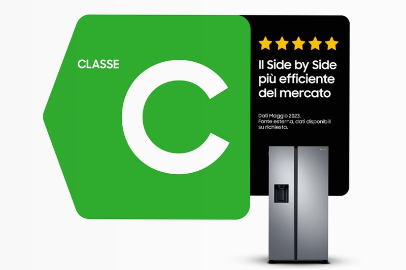 Frigorifero Side by Side Serie 8000 RS68A854CSL C