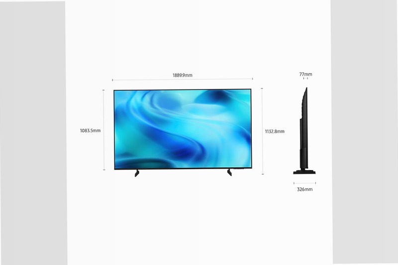 85" Crystal UHD U7000H 4K Smart TV Nero