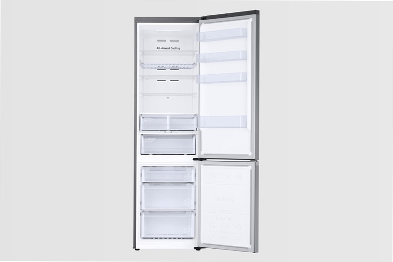 Bottom Mount Freezer con SmartThings AI e Raffreddamento All Around Cooling 390lt