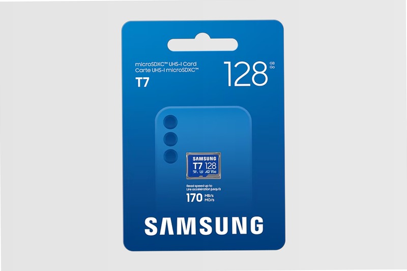 T7 microSD Card 128GB - Affidabile e Protezionata