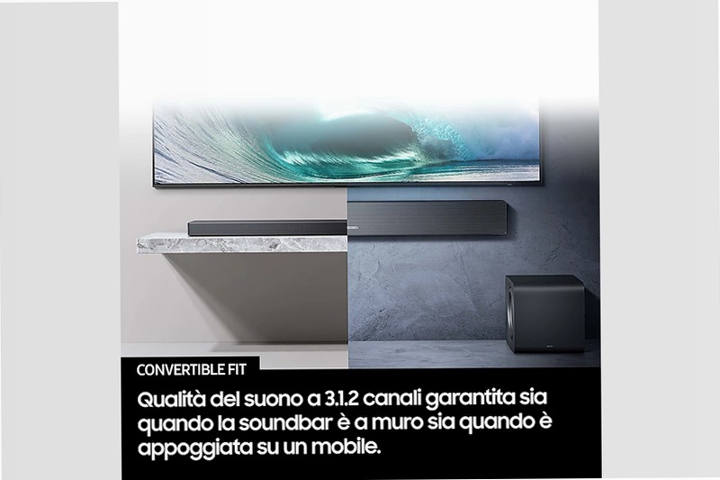 Q-series Soundbar HW-QS700F 3.1.2 Ch (2025) 3.1