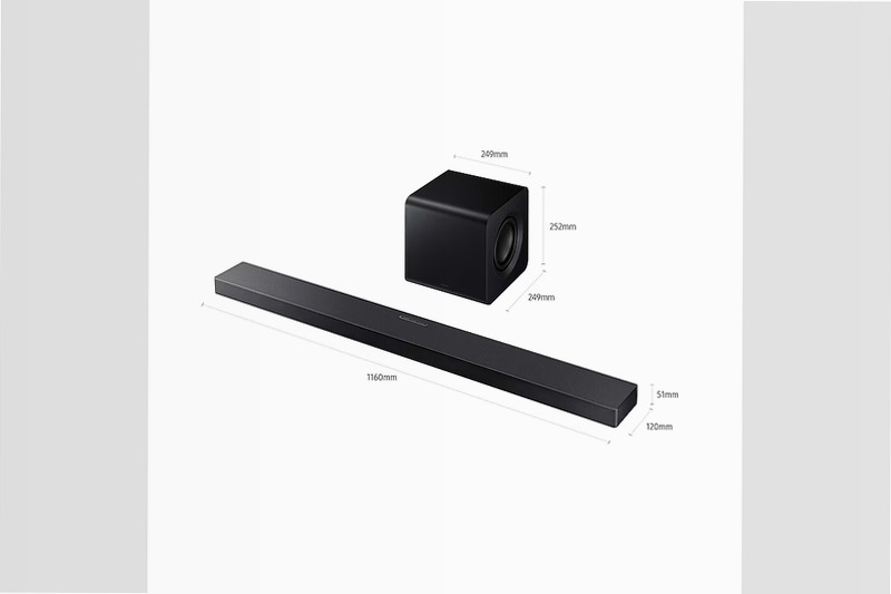 Q-series Soundbar HW-QS700F 3.1.2 Ch (2025) 3.1