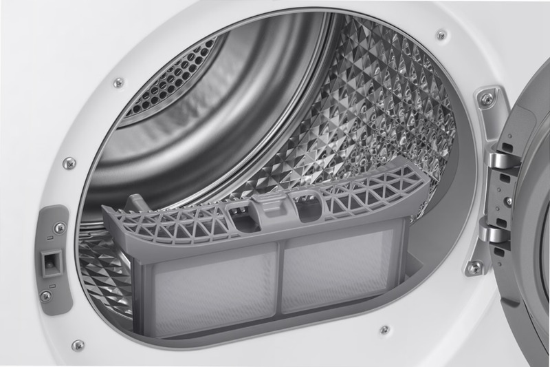 Asciugatrice Bespoke AI™ QuickDry 9Kg DV90BB7445GE C Bianco