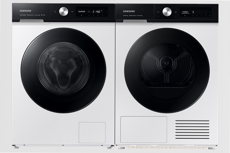 Asciugatrice Bespoke AI™ QuickDry 9Kg - Velocità e Efficienza C Bianco