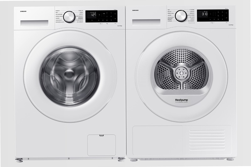 Lavatrice Samsung Crystal Clean 8 kg WW80CGC04DTEET 8kg Bianco