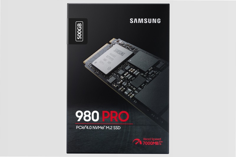 980 PRO NVMe M.2 SSD 500GB 7000MB/s 7000MB/s
