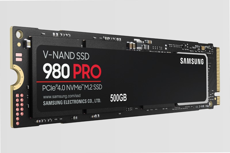 980 PRO NVMe M.2 SSD 500GB 7000MB/s 7000MB/s