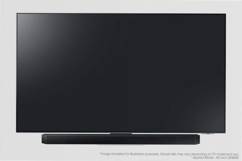 Soundbar HW-Q700B - Dolby Atmos senza fili e suono ottimizzato 3.1 37w