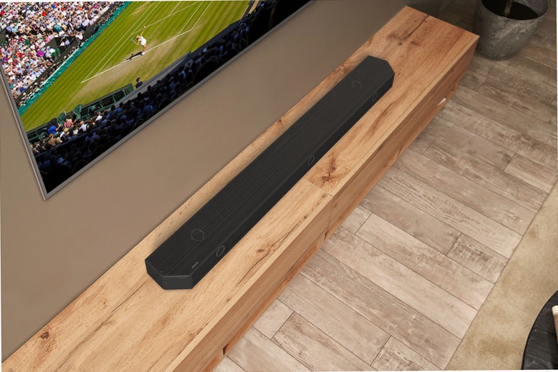 Soundbar HW-Q700B - Dolby Atmos senza fili e suono ottimizzato 3.1 37w
