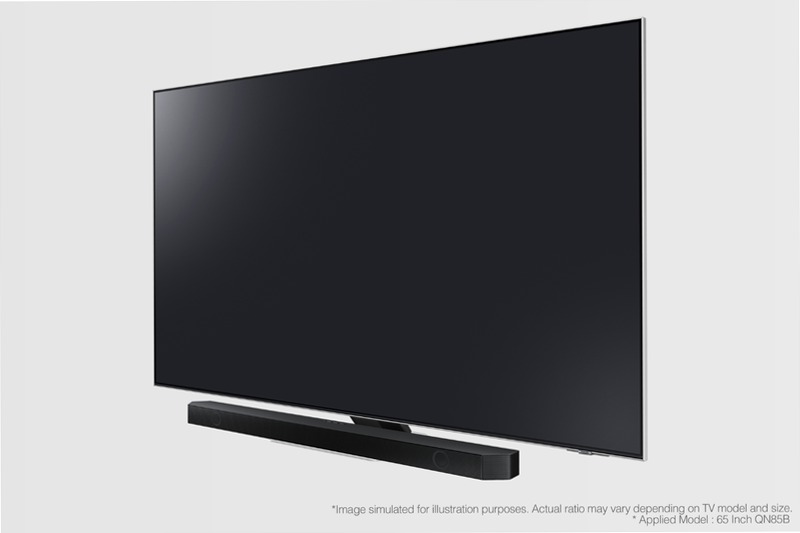 Soundbar HW-Q700B - Dolby Atmos senza fili e suono ottimizzato 3.1 37w