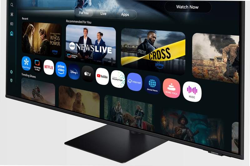 Smart Monitor M7 - M70F 43'' UHD Flat Nero VA