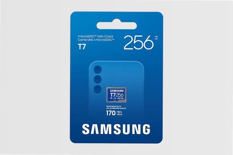 T7 microSD Card 256GB - Affidabile e Protezionata