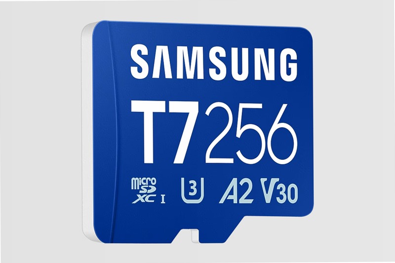 T7 microSD Card 256GB - Affidabile e Protezionata