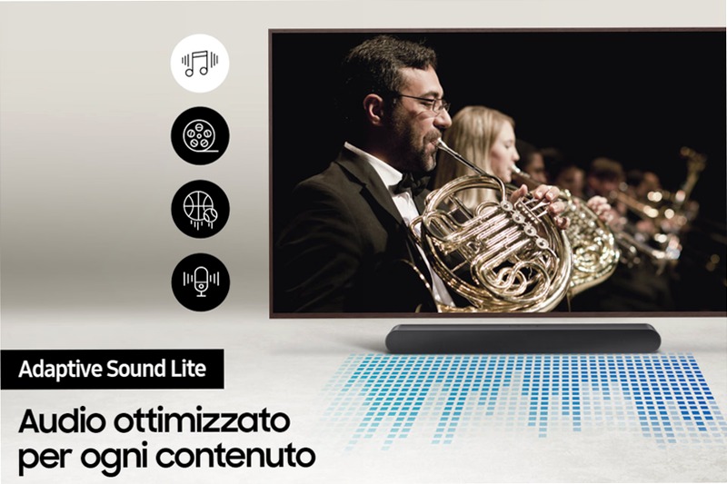 Soundbar HW-S50B 3.0Ch 3.0