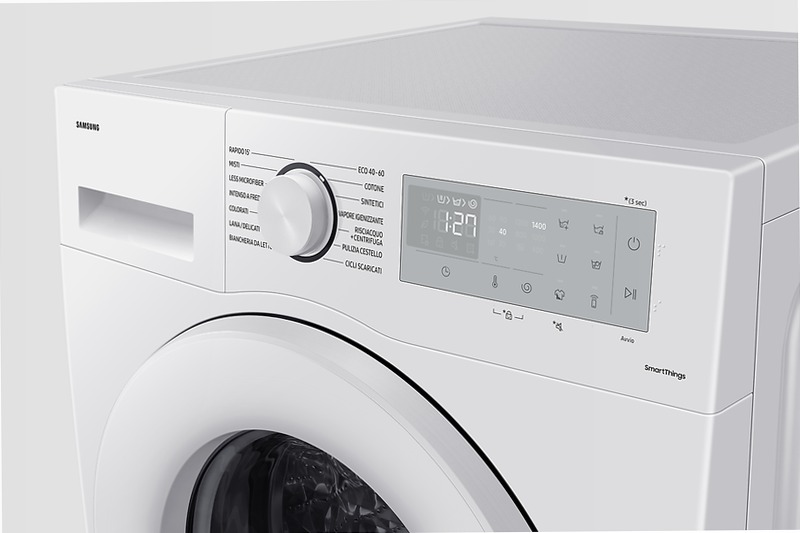 Lavatrice Samsung Crystal Clean 9 kg WW90CGC04DTHET - Bianca 9kg Bianco