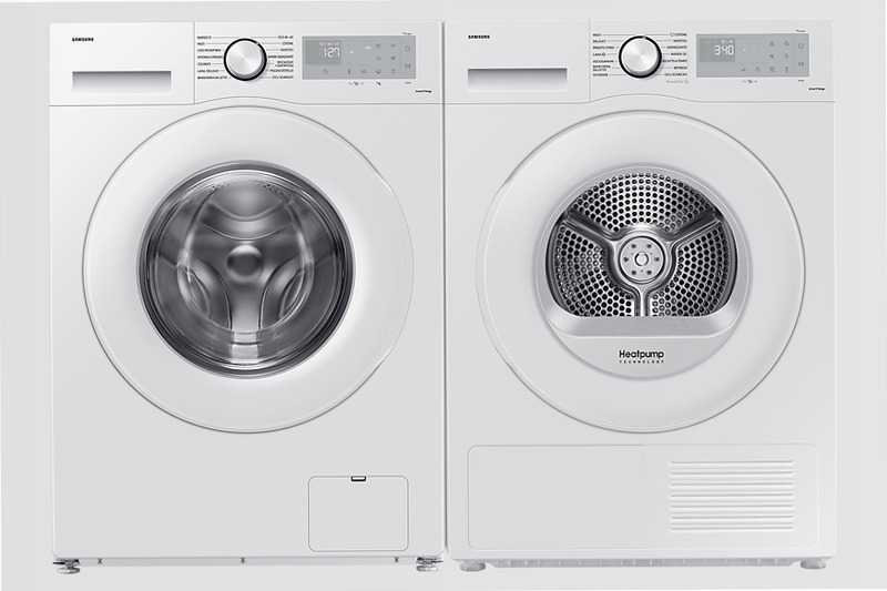 Lavatrice Samsung Crystal Clean 9 kg WW90CGC04DTHET - Bianca 9kg Bianco