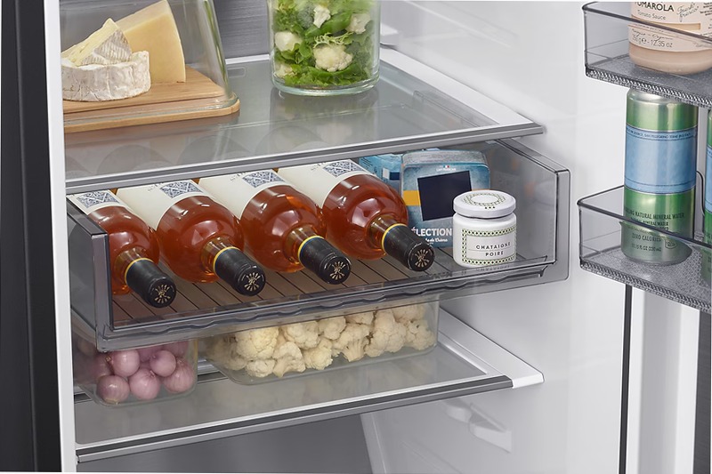 Frigorifero Monoporta Samsung Bespoke AI 387L RR70H39CCFEF Nero C