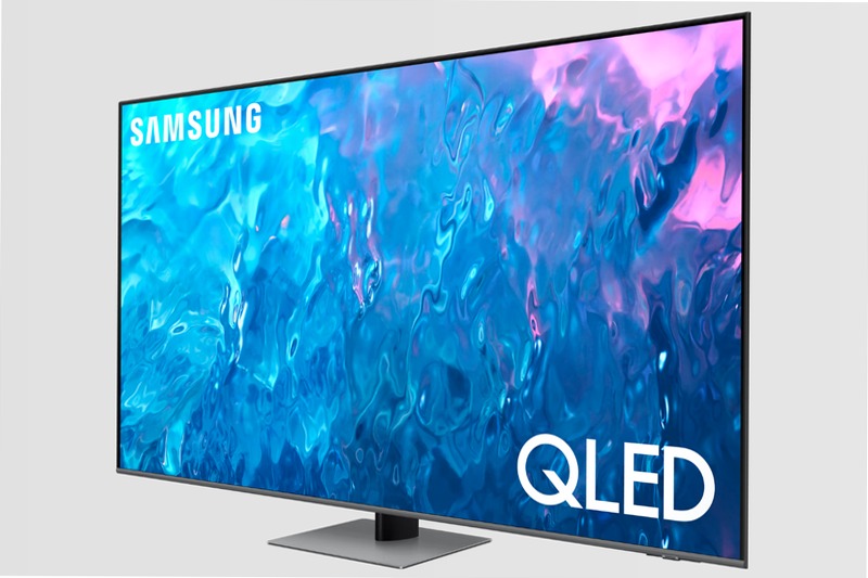 QLED 4K 55" Q75C TV - Samsung Italia Grigio 55" 4K QLED