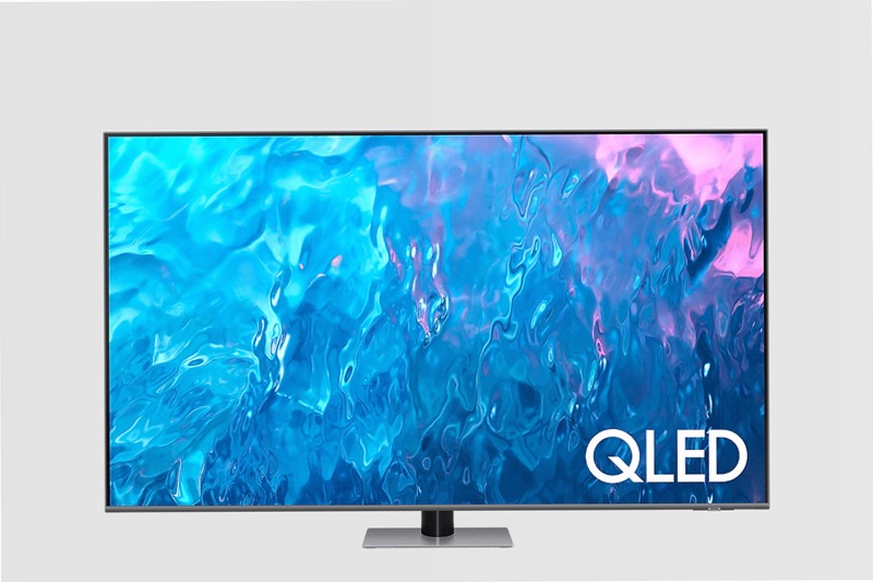 QLED 4K 55" Q75C TV - Samsung Italia Grigio 55" 4K QLED