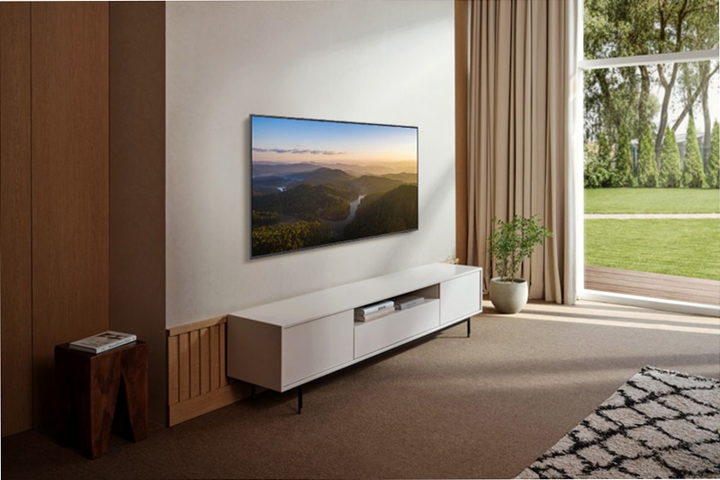 QLED 4K 55" Q75C TV - Samsung Italia Grigio 55" 4K QLED