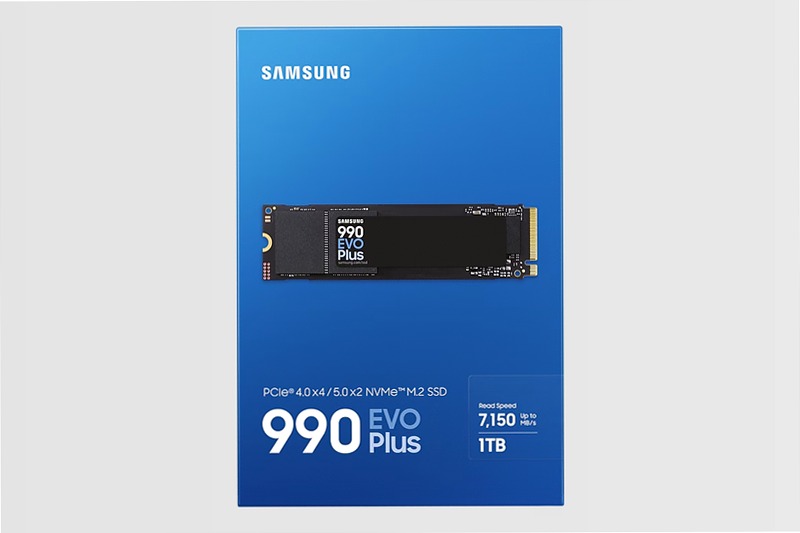 990 EVO Plus 1TB NVMe M.2 SSD - Velocità e Durata Optimizzate PCIe 4.0