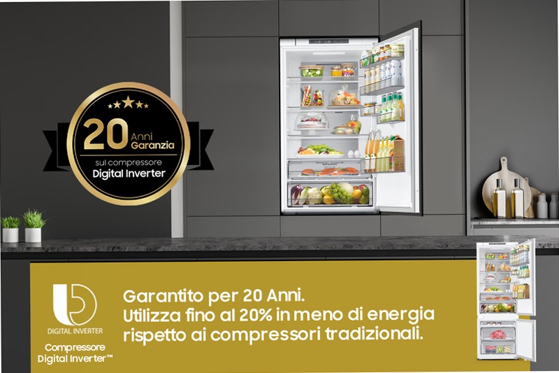 Frigorifero Combinato Samsung F1RST E