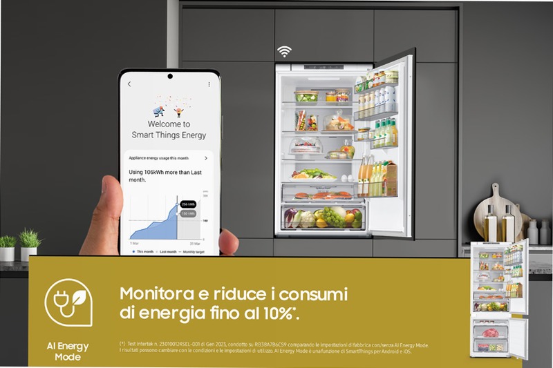Frigorifero Combinato Samsung F1RST E