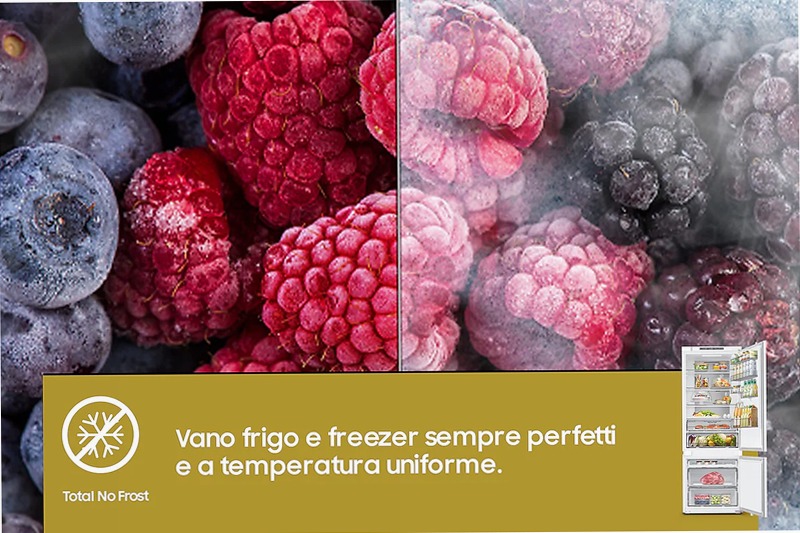 Frigorifero Combinato Samsung F1RST 75 AI Ghiaccio E Incasso