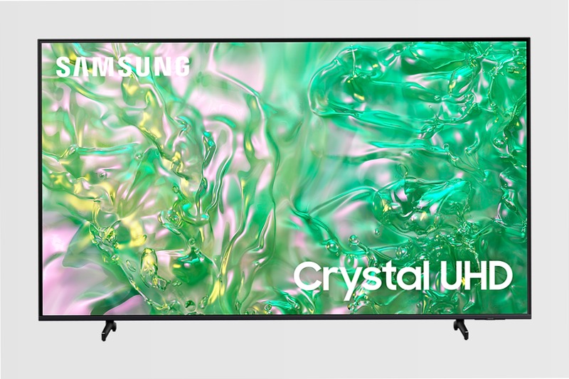 Crystal UHD 4K 85" DU8070 TV 2024 Nero
