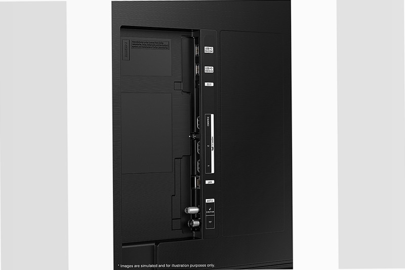 Crystal UHD 4K 85" DU8070 TV 2024 Nero